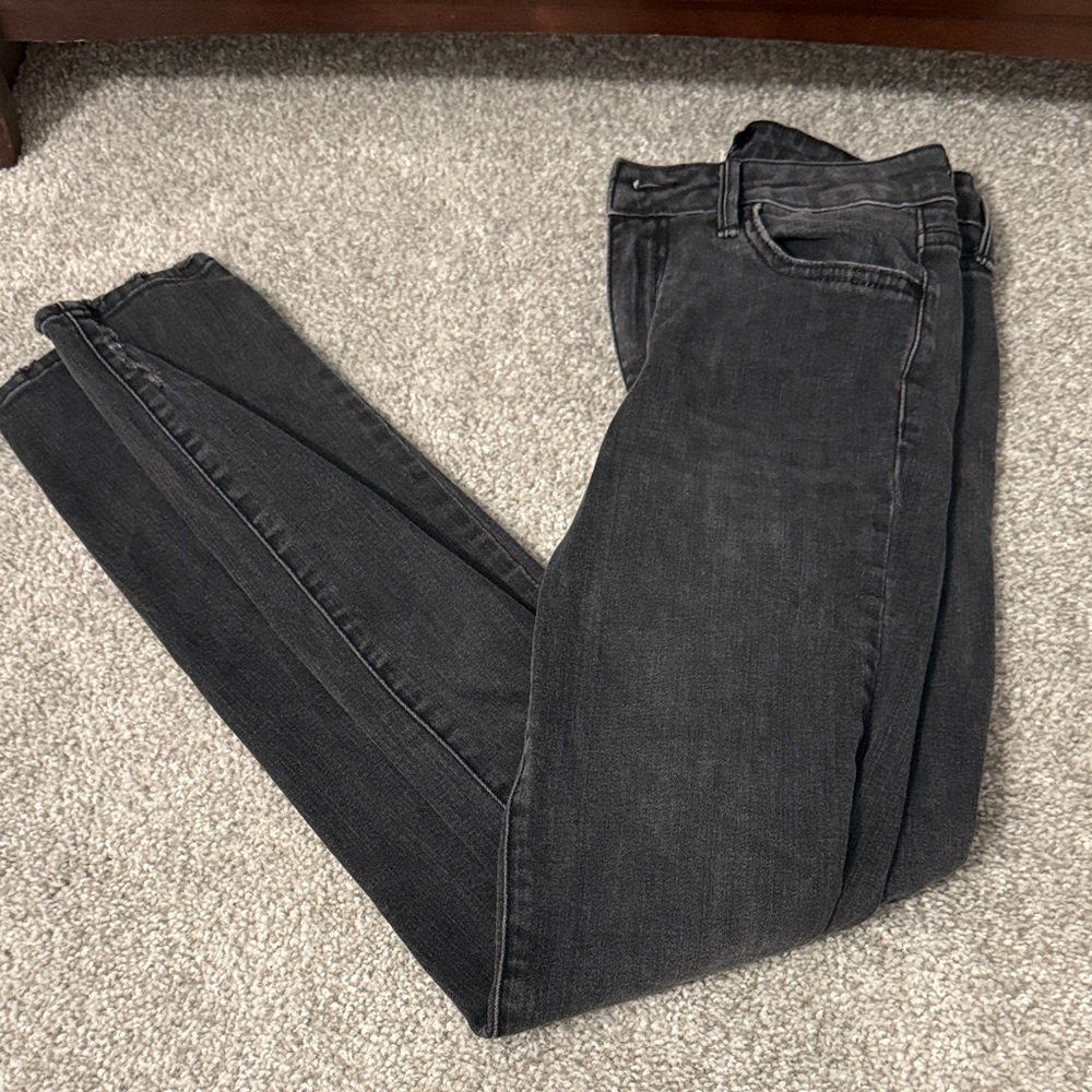 Just Black Dark Gray Skinny Jeans